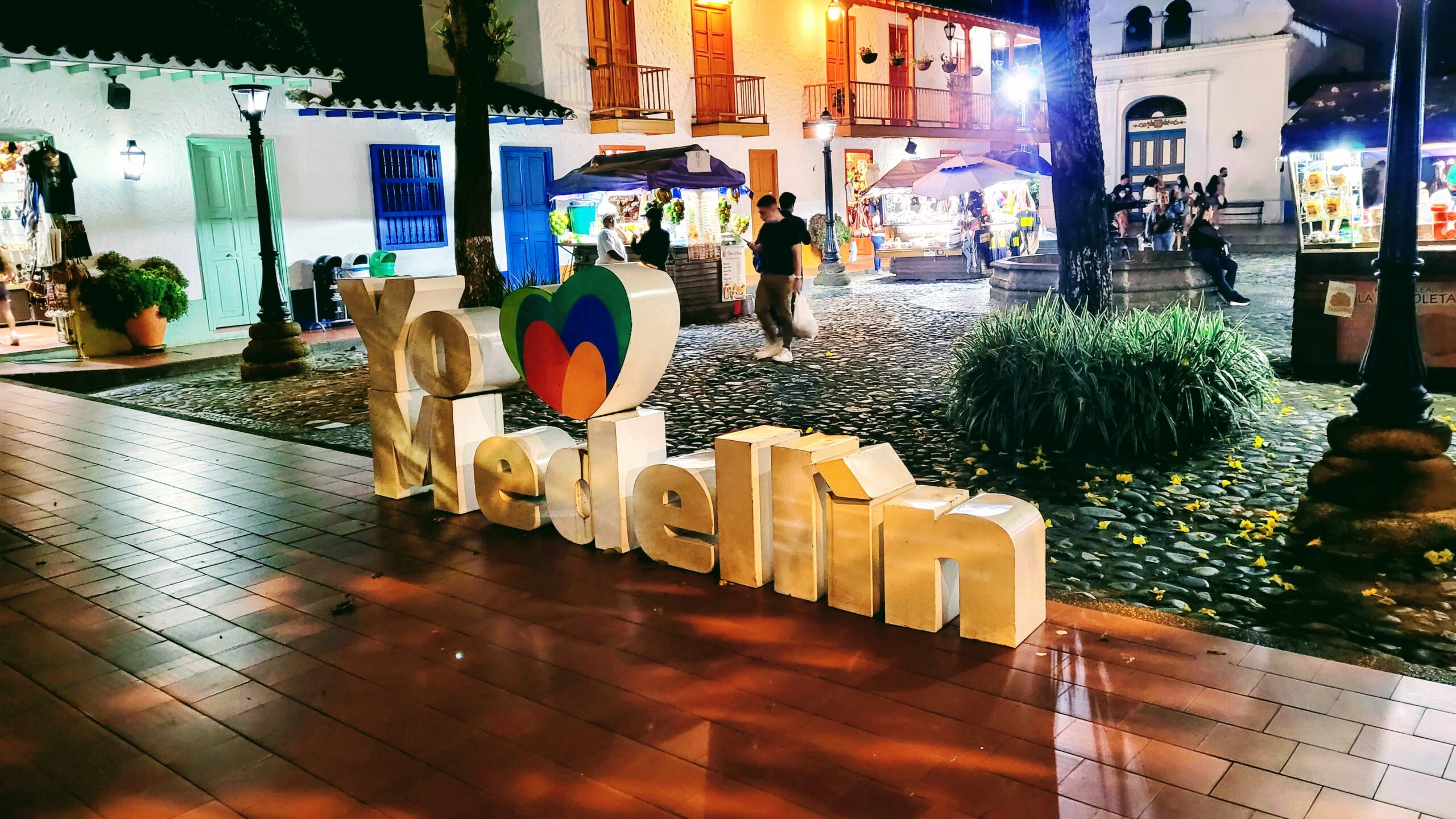 The I Love Medellín sign — Medellín is the city Americans most often choose when moving to Colombia